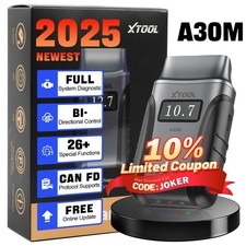 XTOOL Anyscan A30M V2.0 Bezprzewodowy skaner BT OBD2 Dwukierunkowe narzędzie do skanowania, używany na sprzedaż  Wysyłka do Poland