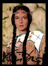Karin Dor (1938-2017) Autogrammkarte bekannt aus Winnetou Filmen comprar usado  Enviando para Brazil