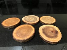 Rustic wood coasters for sale  Oakland