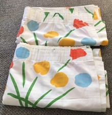 Pair bright floral for sale  WALLSEND