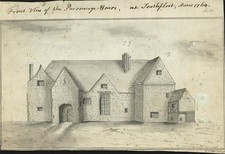 Parsonage House Southfleet 1768 C E Thorpe Kent - Pintura em aquarela comprar usado Parsonage House Southfleet 1768 C E Thorpe Kent - Pintura em aquarela comprar usado  Enviando para Brazil