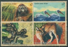 UNO Wien 1999 Gefährdete Tiere Orang-Utan Pelikan Anakonda 287/90 postfrisch comprar usado  Enviando para Brazil