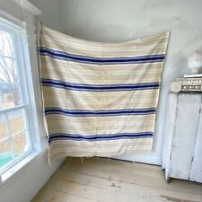 Saco de grãos tecido listras AZUL BEGE linho lavado + material de estofamento de algodão  comprar usado  Enviando para Brazil