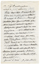 Lettre général athanase d'occasion  Port-en-Bessin-Huppain