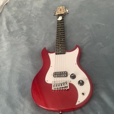 Mini guitarra elétrica VOX SDC-1 Mini RD vermelha escala curta com bolsa Gig nova em folha comprar usado  Enviando para Brazil
