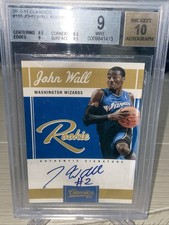 JOHN WALL 2010-11 CLASSICS ROOKIE SIGNATURE WIZARDS RC AUTOMÁTICO /199 BGS 9/10🔥🔥, usado comprar usado  Enviando para Brazil