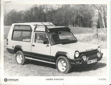 Matra rancho publicity d'occasion  Expédié en Belgium