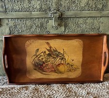 Vtg wooden tray for sale  Tahoka