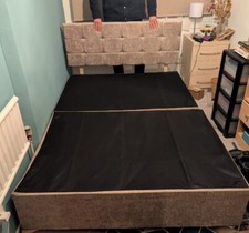 Double bed frame for sale  LEICESTER