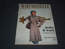 1944 JANUARY MADEMOISELLE MAGAZINE - MAKE IT WORK - SP 6569 comprar usado  Enviando para Brazil