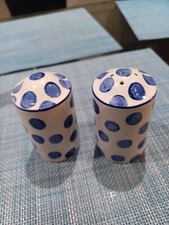 Ceramic white blue for sale  PINNER