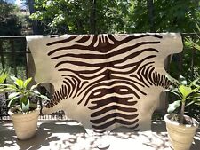 Zebra cowhide rug for sale  Valencia