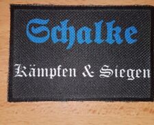 Aufnäher schalke kämpfen gebraucht kaufen  Recklinghausen