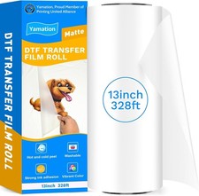 Rolo de filme de transferência DTF 13" x 328 pés papel PET fosco duplo para direto ao filme, usado comprar usado Rolo de filme de transferência DTF 13" x 328 pés papel PET fosco duplo para direto ao filme, usado comprar usado  Enviando para Brazil