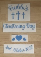 Personalised large christening for sale  BURY ST. EDMUNDS