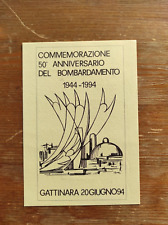 Cartolina commemorativa annive usato  Roma