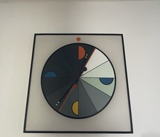 Große postmoderne wanduhr gebraucht kaufen  Karlsruhe