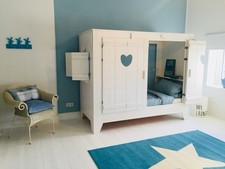 Kinderbett kojenbett hausbett gebraucht kaufen  Cuxhaven