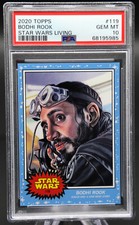 2020 Topps Star Wars Living BODHI ROOK #119 /1.277 SP PSA 10 em perfeito estado 💎 comprar usado  Enviando para Brazil