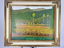 Signed vineyard oil for sale  Napa