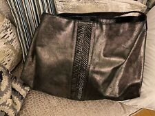 Bag leather metallic for sale  LONDON