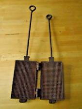 Waffle iron biscuit for sale  MARKET DRAYTON