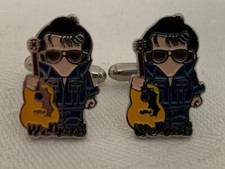 Elvis cufflinks novelty for sale  TIPTON