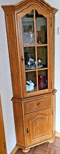Eckschrank vitrine eiche gebraucht kaufen  Prenzlau