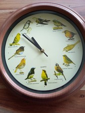 Wanduhr vogelstimmen gebraucht kaufen  Krefeld