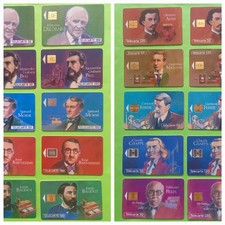 Lot cartes télécartes d'occasion  Saint-Martin-d'Auxigny