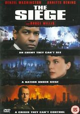 DVD The Siege (1998), Denzel Washington, Bruce Willis, Annette Bening [Região 2] comprar usado  Enviando para Brazil