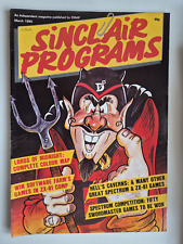 Sinclair programs magazine for sale  READING