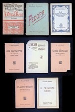 Lotto libretti opera usato  Cremona