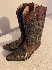 Cowboy boots size for sale  TAMWORTH