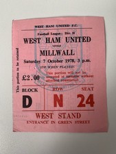 West ham united for sale  ILFORD