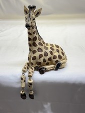 Prateleira girafa com pernas penduradas senta-se mais de 7" de altura + 5" pernas articuladas, usado comprar usado  Enviando para Brazil