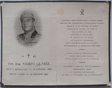 Fausto face ww2 usato  Rionero in Vulture