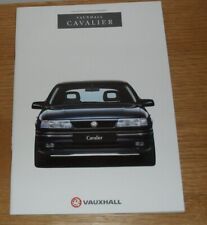 Vauxhall cavalier brochure for sale  FAREHAM