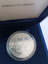 Usado, PROOF Moeda prata 1000escudos Fragata D. Fernando II e Glória 1996 comprar usado  Enviando para Brazil