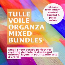 Tulle voile organza for sale  SHREWSBURY