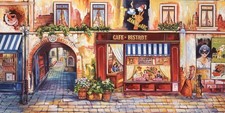 Alexander Borewko- Original Giclée sobre Tela "Estrada Iluminada" comprar usado  Enviando para Brazil