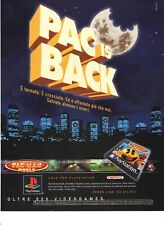 PAC-MAN World Pubblicità 1999 Namco PS1 Italian Magazine Advertising 28x22 cm, usado comprar usado  Enviando para Brazil