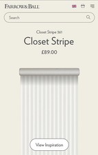 Farrow ball closet for sale  LEATHERHEAD