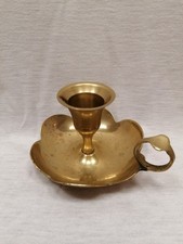 Vintage brass candle for sale  PRESTATYN