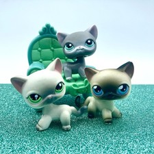 Hasbro LPS Littlest Pet Shop Lote 3 Gatos de Pelo Curto Main Five Chaise #5 #125 #126 comprar usado Hasbro LPS Littlest Pet Shop Lote 3 Gatos de Pelo Curto Main Five Chaise #5 #125 #126 comprar usado  Enviando para Brazil