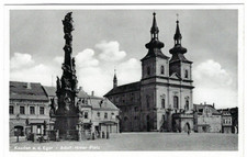 Stara pocztówka Ak Kaaden a. d. Eger (dziś Kadan) - Marktplatz zu deutsch, używany na sprzedaż  Wysyłka do Poland