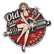 Retro vintage aufkleber gebraucht kaufen  Schweinfurt