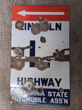 Lincoln highway sign for sale  Minneapolis