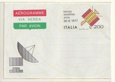 Italie aerogramme satelite d'occasion  Guidel