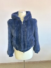 Bomber visone blu usato  Portici